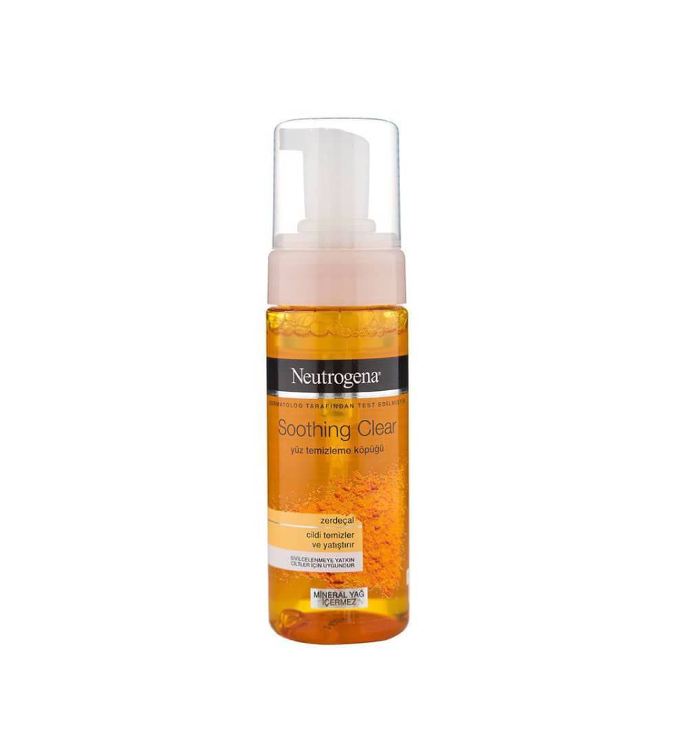 فوم شستشو صورت نوتروژینا مدل Soothing Clear حجم 150 میلی لیتر